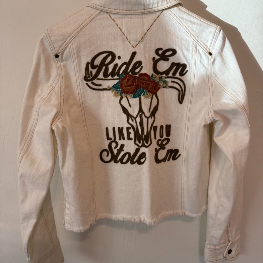 rare Double D Ranch x Kemosabe limited edition embroidered jacket M Rtl $595 New